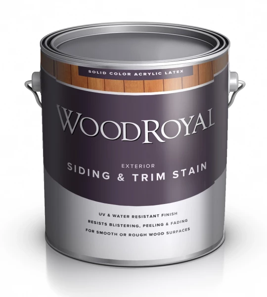 Укрывная пропитка на водной основе по дереву WOOD Royal House Trim Latex Solid Stain