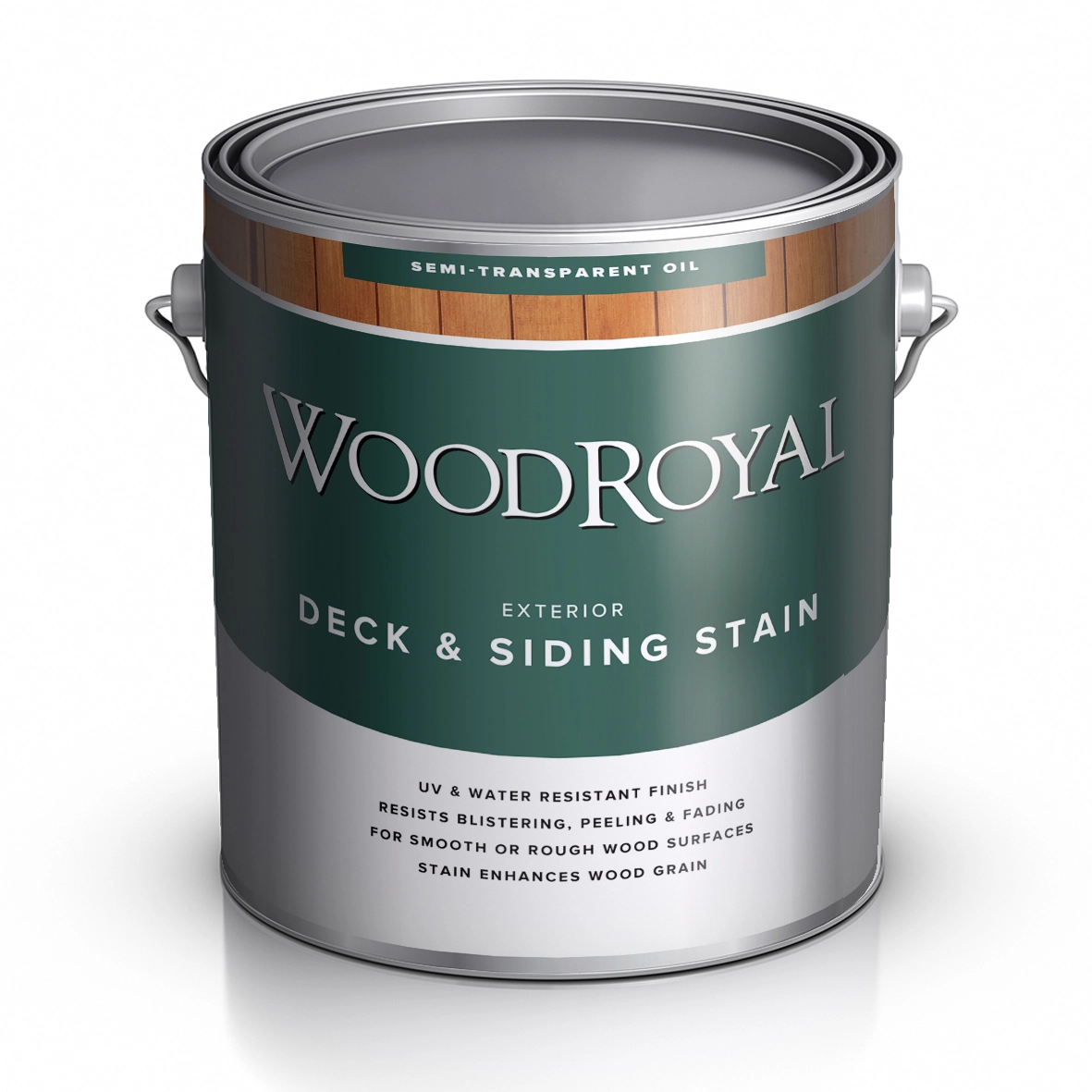 WOOD Royal Deck Siding Semi-transparent Oil Stain - цвет White Birch, 3.78 литра