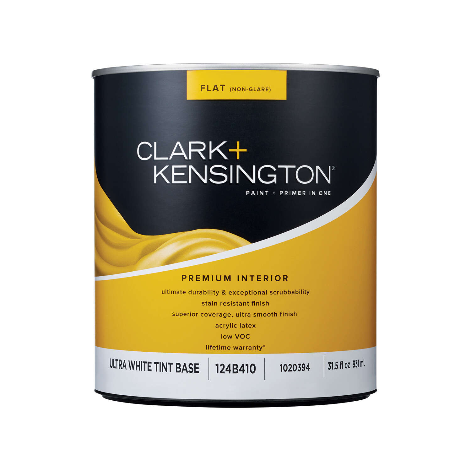 Краска Clark Kensington Paint Primer in one Premium Interior Flat (NON-GLARE) 0.946 литра