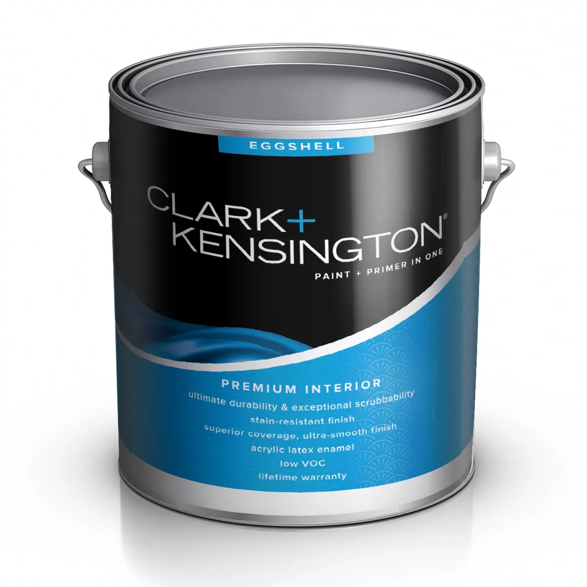 Clark Kensington Paint Primer in one EGGSHELL Premium антивандальная эмаль с блеском яичной скорлупы Gallon 3.78 литра