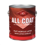 Укрывной грунт для внутренних и наружных работ All Coat Flat Acrylic Latex