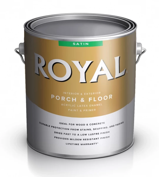 Полуматовая краска Royal Satin Latex Porch Floor Enamel 3.78 литра