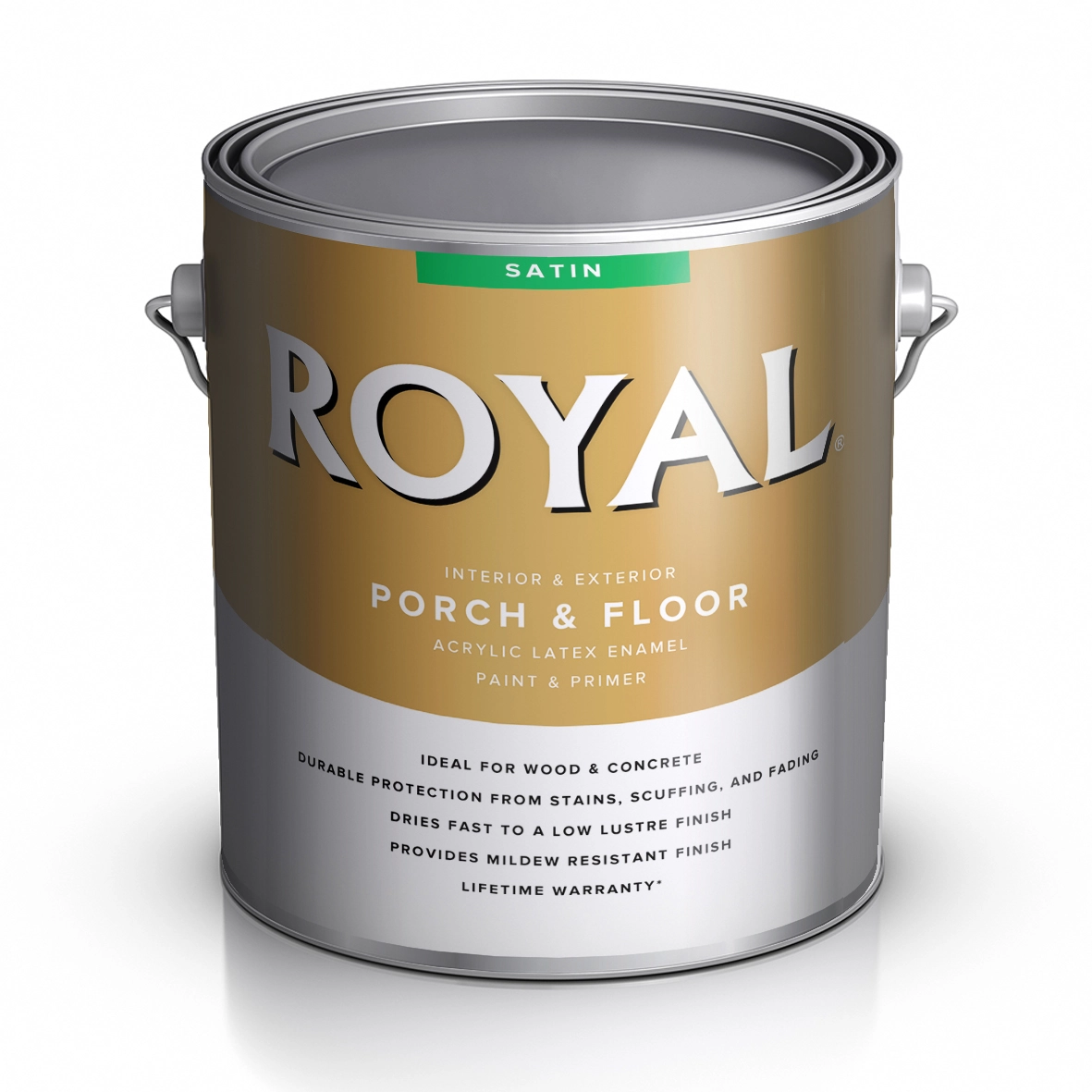 Полуматовая краска Royal Satin Latex Porch Floor Enamel 3.78 литра