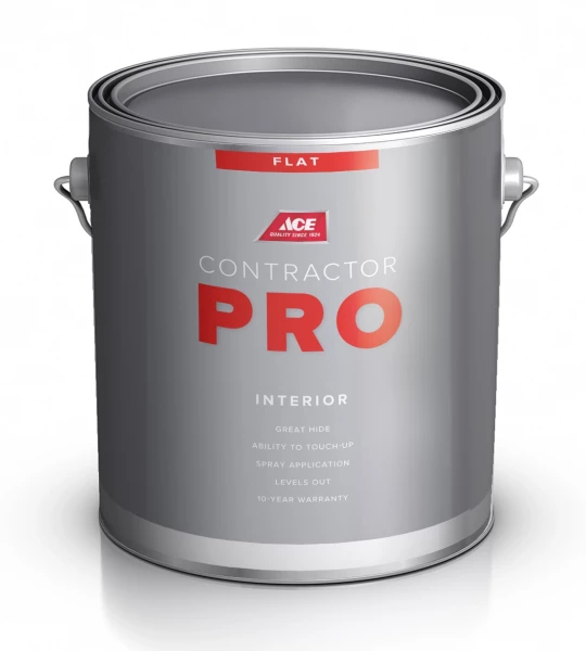 Краска для стен Contractor Pro Flat Interior Wall Paint на 20 м² 3.78 литра