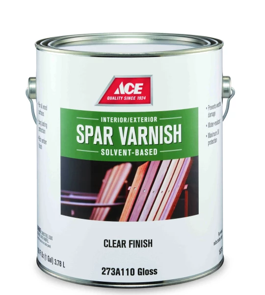 Американский водостойкий яхтный лак, высокой прочности ACE SPAR VARNISH