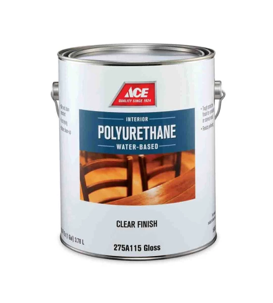 Водный лак для внутренних работ Poly-Finish Great Finishes Water-Based Ace Paint