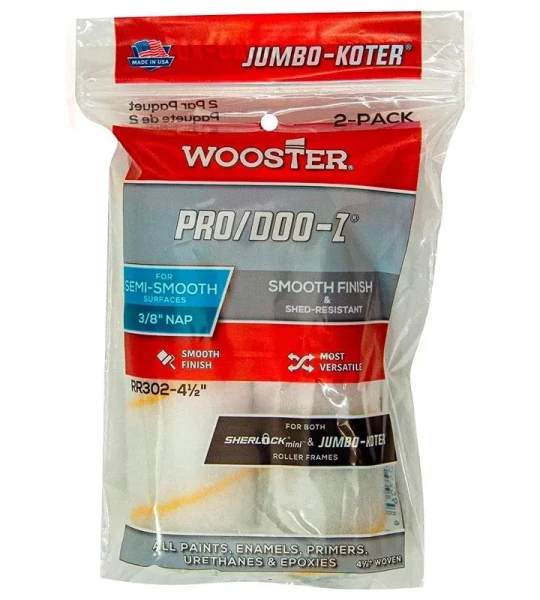 Минивалик малярный Wooster PRO/DOO-Z STANDARD RR302-4