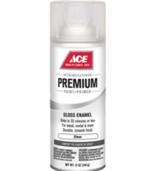 Спрей Ace PREMIUM Enamel прозрачный, лак