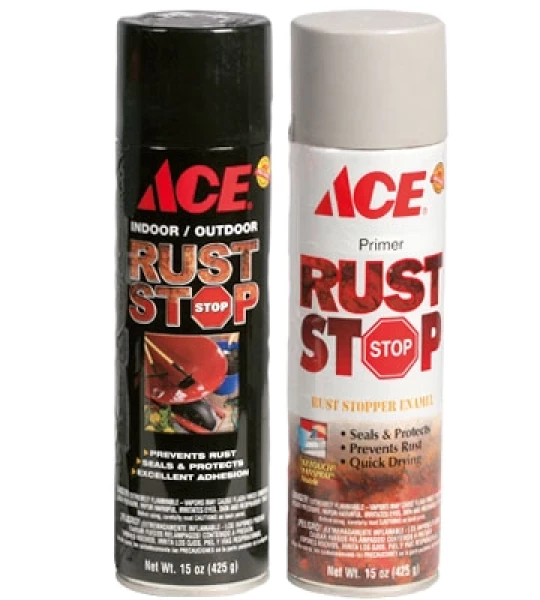 Аэрозольная краска по металлу ACE Rust Stop Enamel