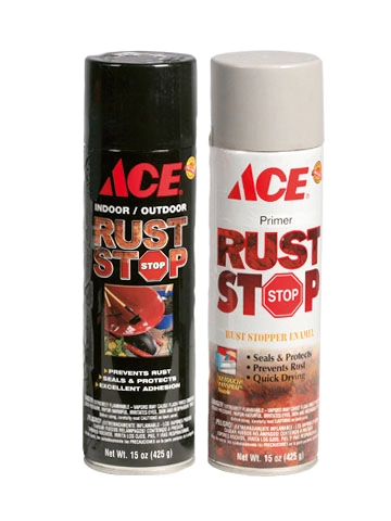 Аэрозольная краска по металлу ACE Rust Stop Enamel