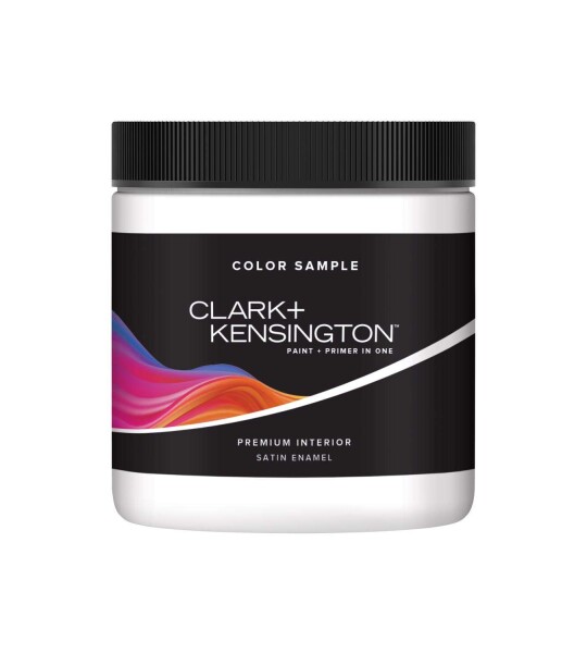 Пробник краски Clark Kensington Paint Primer in one FLAT Premium антивандальная краска для стен, моющаяся (Pint)