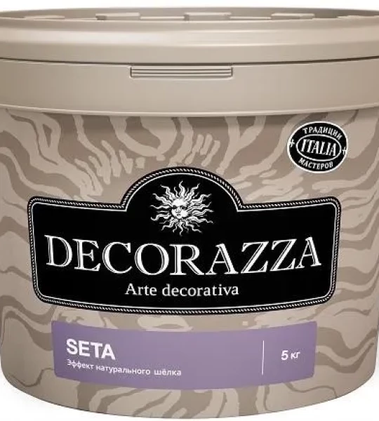 Эффект натурального шёлка Decorazza Seta