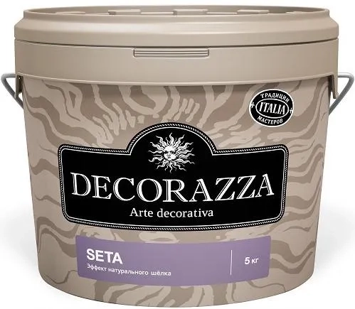 Эффект натурального шёлка Decorazza Seta