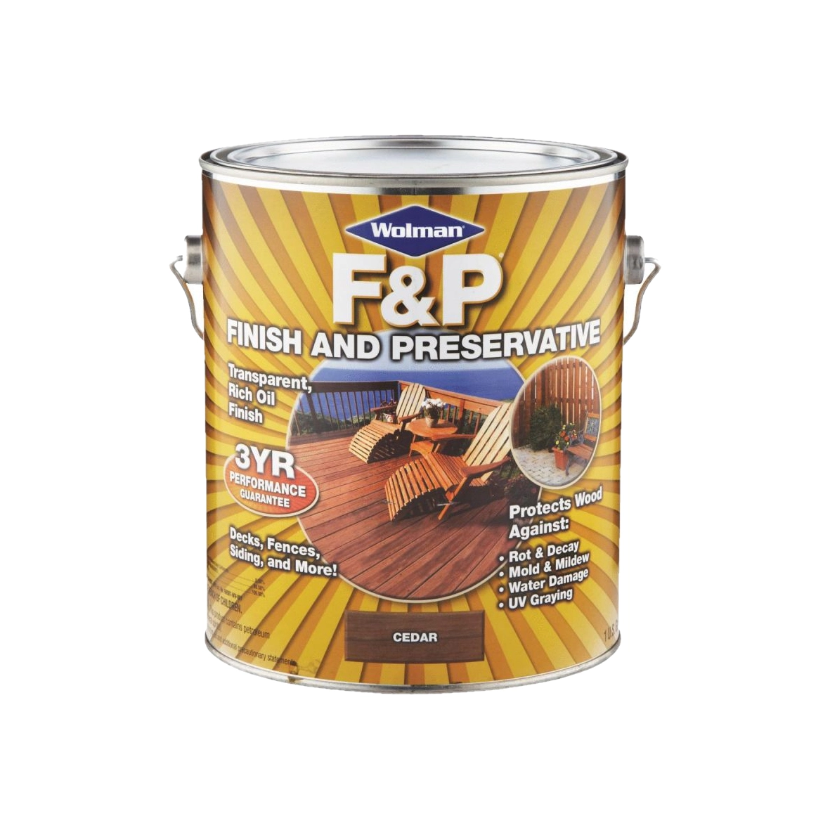 Пропитка фасадная Wolman F&P Finish And Preservative