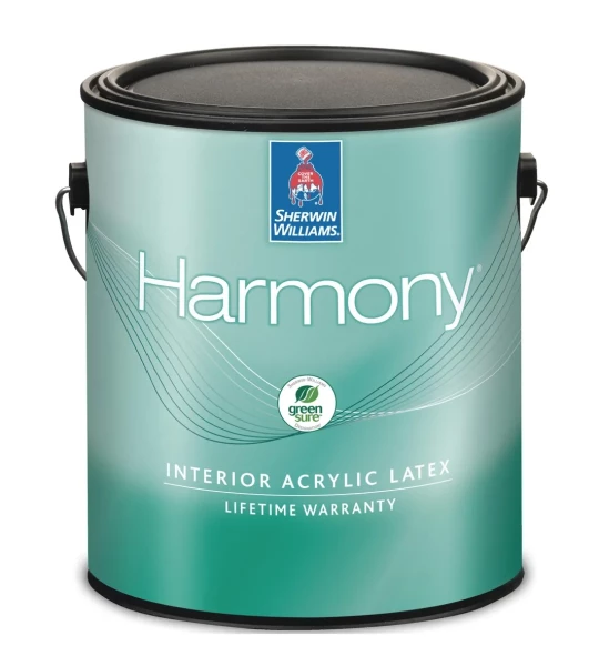 Гипоаллергенная краска для внутренних работ Sherwin Williams Harmony Interior Acrylic Latex