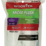 Плетеный малярный минивалик микроплюш Wooster MICRO PLUSH RR314-4