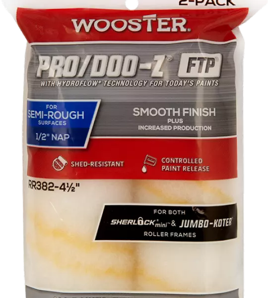 Минивалик малярный Wooster PRO/DOO-Z FTP STANDARD Jumbo Koter RR381-4