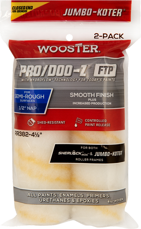 Минивалик малярный Wooster PRO/DOO-Z FTP STANDARD Jumbo Koter RR382-4