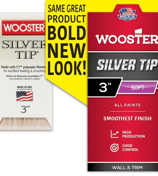 Кисть малярная Wooster Silver Tip