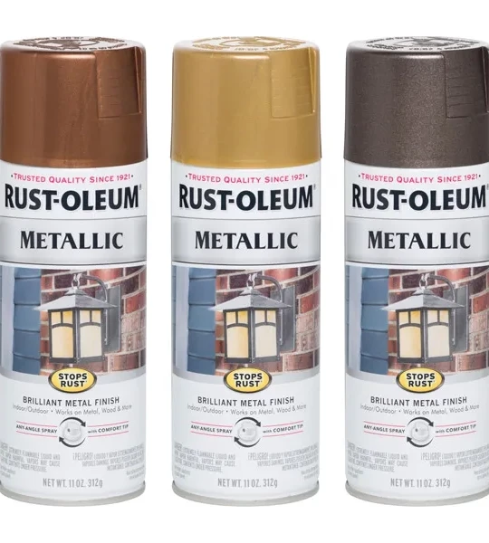 Эмаль антикоррозийная Rust Oleum Metallic