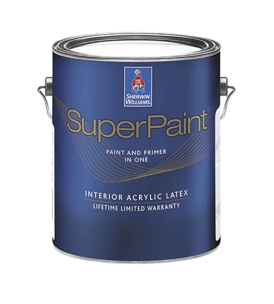 Краска для внутренних работ Sherwin Williams SuperPaint Interior Latex Flat