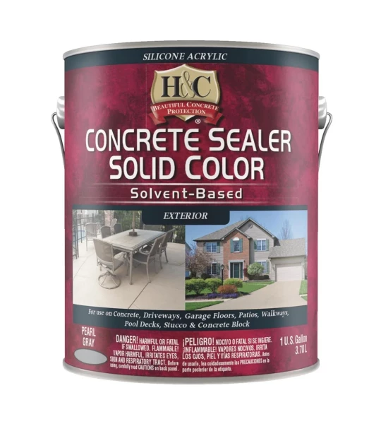 Пропитка - Лак по бетону и камню H&C Concrete Sealer Solid Color Solvent Based