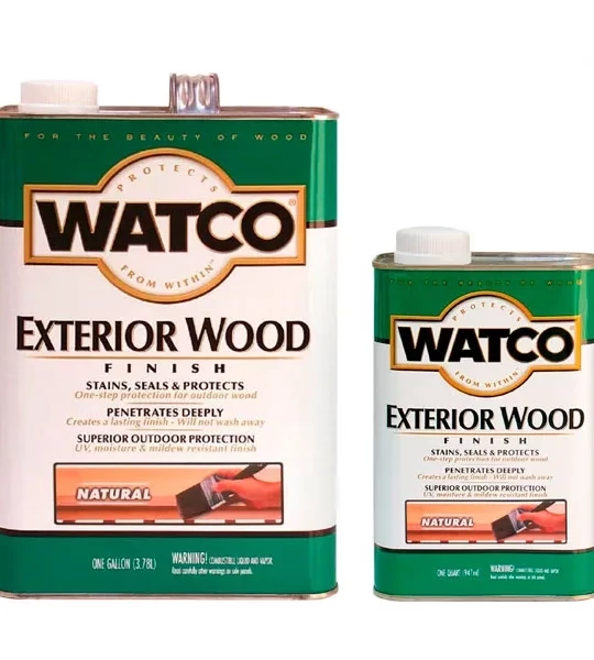 Защитное масло Watco Exterior Wood Finish.