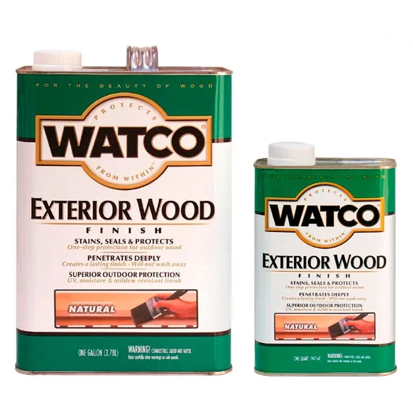 Защитное масло Watco Exterior Wood Finish.